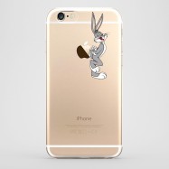 Funda iPhone 6 Bugs Bunny Transparente