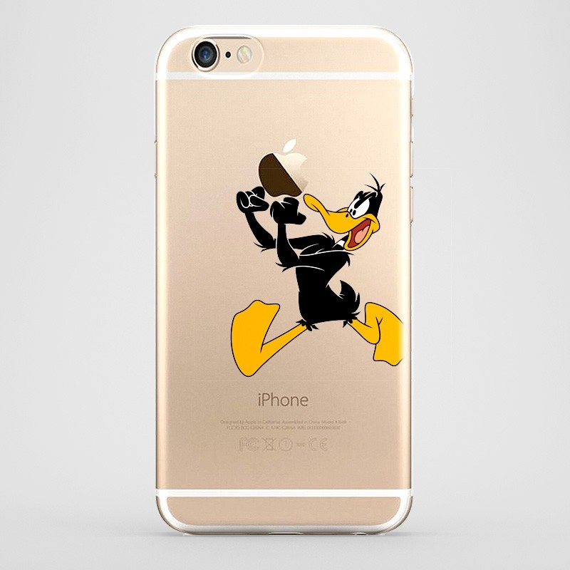 Funda iPhone 6 Pato Lucas Transparente