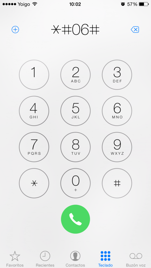 codigo-imei-iphone Localizar imei a traves del código *#06#