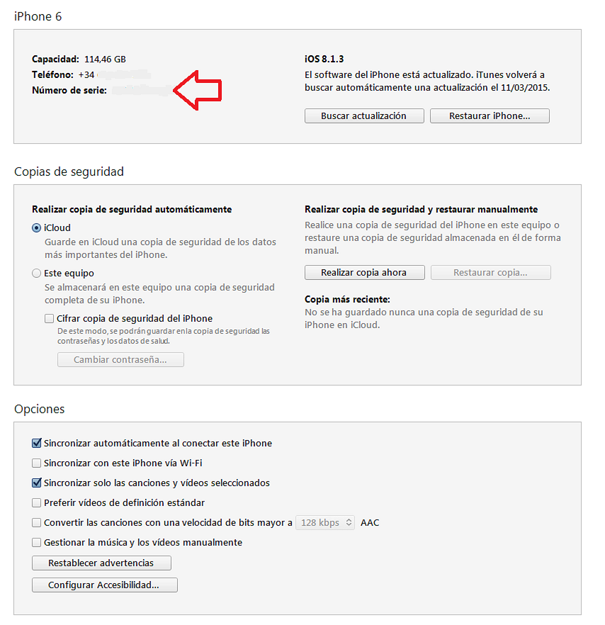 imei-iphone-itunes Localizar iphone imei a traves de iTunes