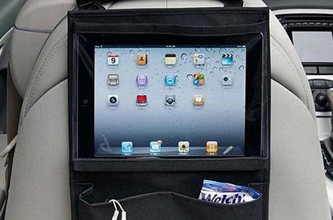 soporte de tablet para el coche viajes en el reposacabezas trasero para niños